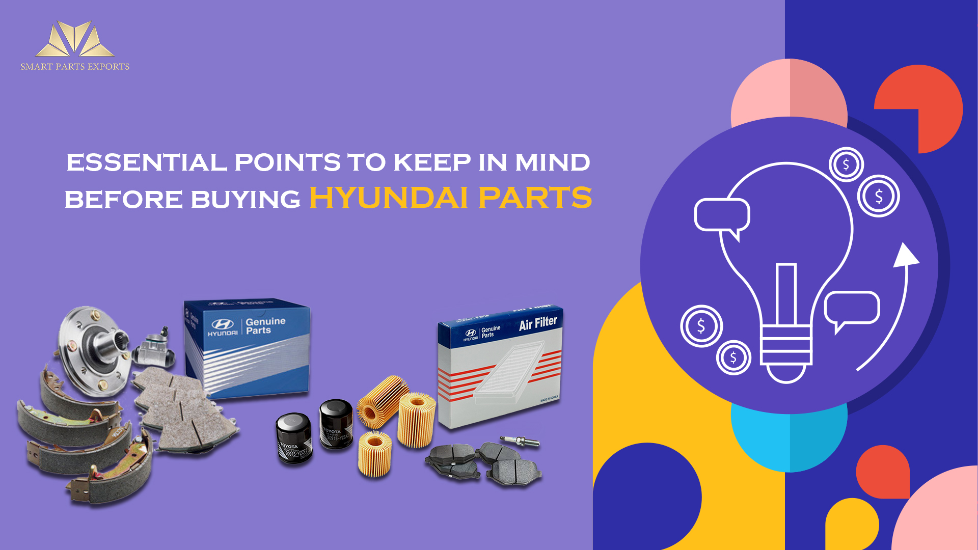 Hyundai Genuine Spare Parts | Exporter From India 
