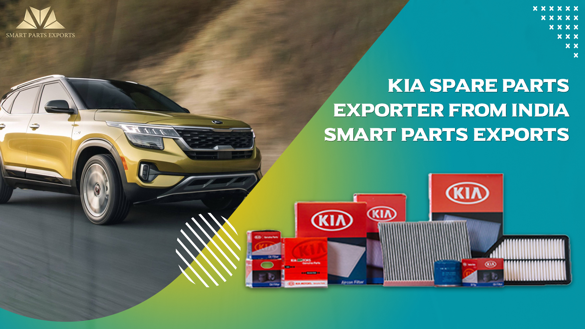 KIA Spare Parts Exporter From India | Smart Parts Exports