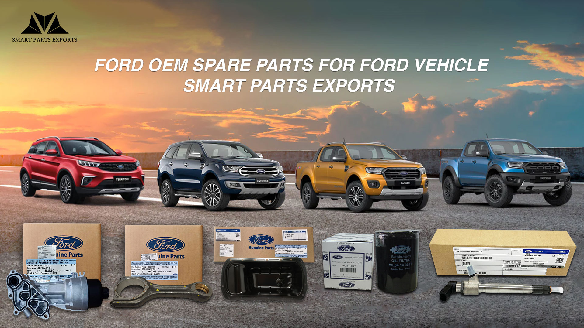 Ford OEM Spare Parts for Ford Vehicle – Smart Parts Exports 