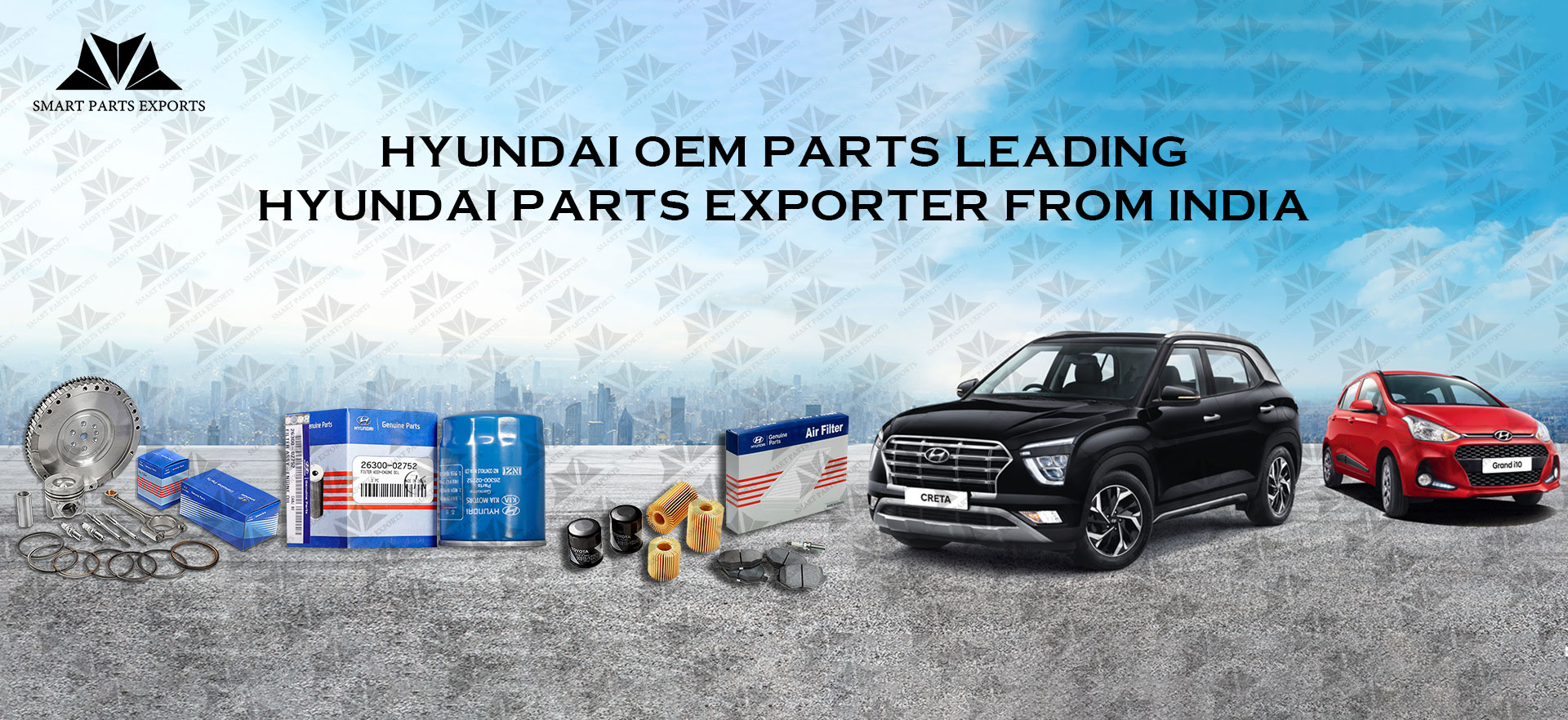 Hyundai OEM Parts: Leading Hyundai Parts Exporter from India