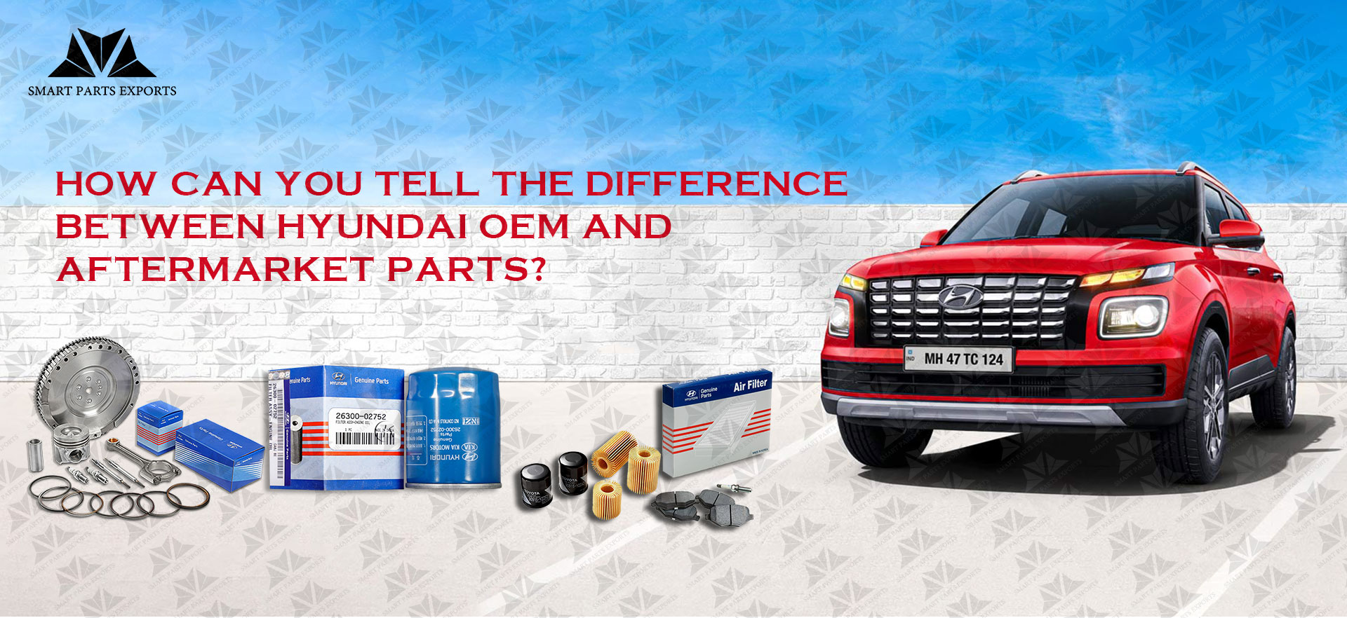 How can you tell the difference between Hyundai OEM and aftermarket parts?