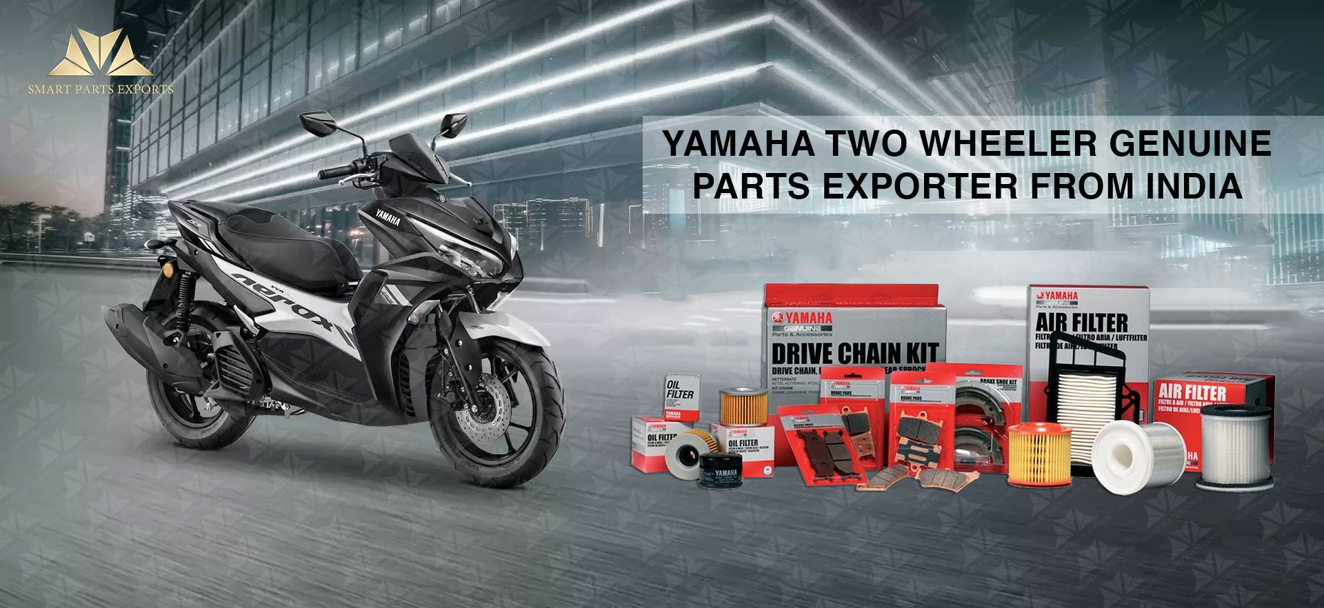 Yamaha Two Wheeler Genuine Parts Exporter from India