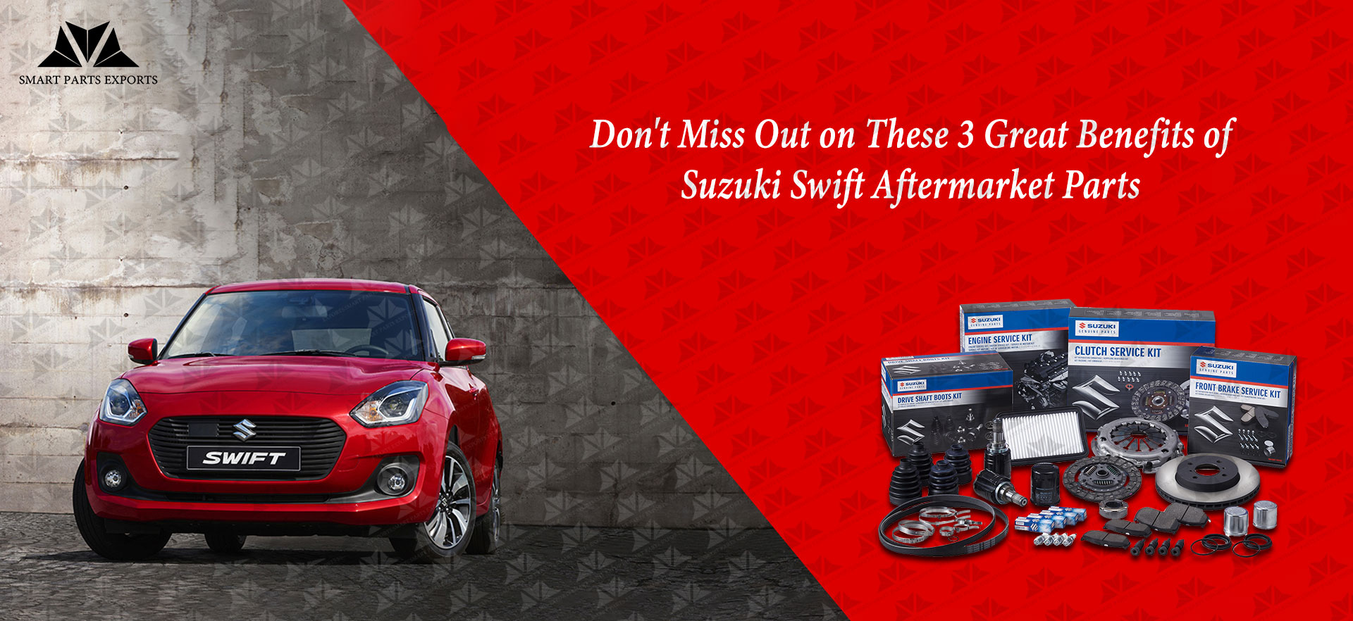Don't Miss Out on These 3 Great Benefits of Suzuki Swift Aftermarket Parts