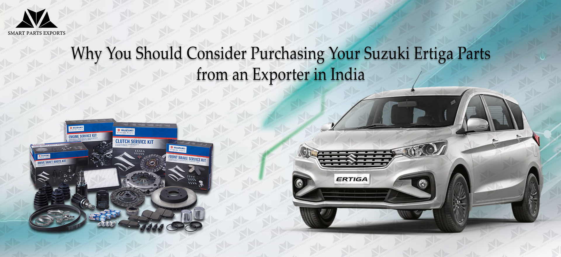 Maruti Suzuki Ertiga Genuine Parts Exporter from India.