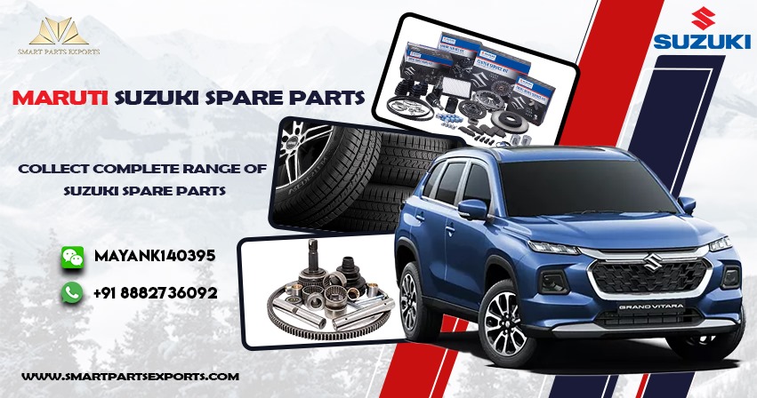 Buy Suzuki spare parts online from India at the best prices