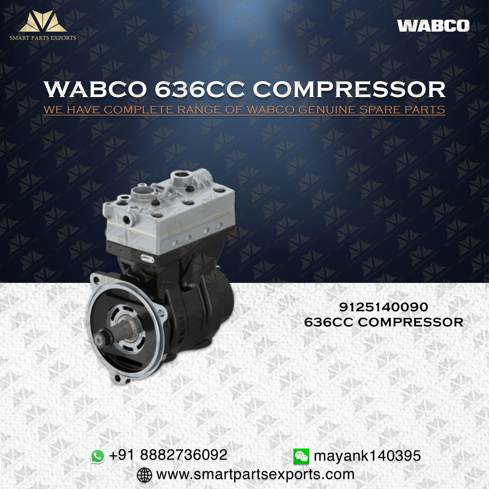 636cc Compressor- 9125140090